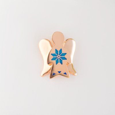 Pendant Angel Soul "Vyshsyvanka" Rose Gold