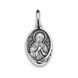 Holy Virgin Mary of Seven Swords Pendant in Sterling Silverwith Cubic Zirconia