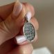 Holy Virgin Mary of Seven Swords Pendant in Sterling Silverwith Cubic Zirconia