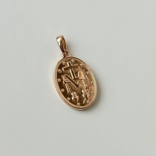 St.Mary Pendant in 14K/585 Rose Gold
