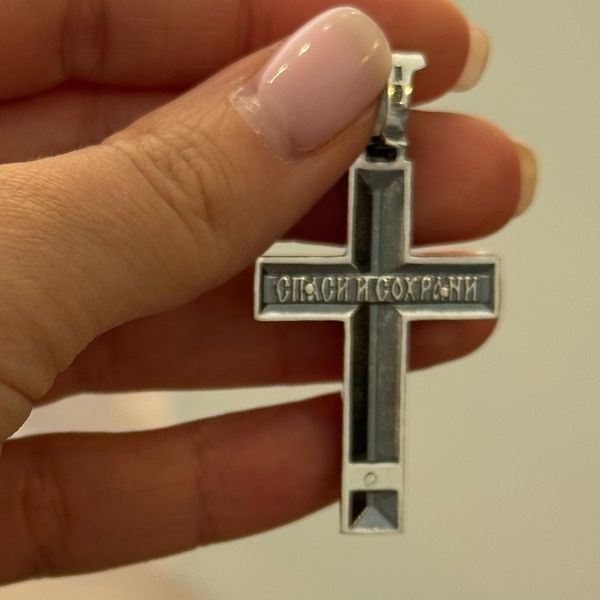925 Sterling Silver Cross Jesus