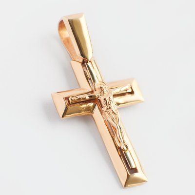 Cross in 14K Rose Gold