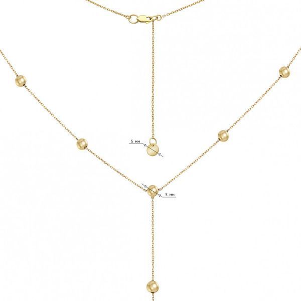 Balls Necklace in 14K Yellow Gold