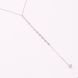 925 Sterling Silver Necklace with Cubic Zirconia