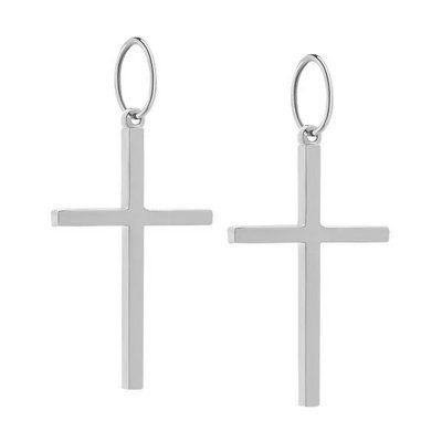 Cross in 14K White Gold