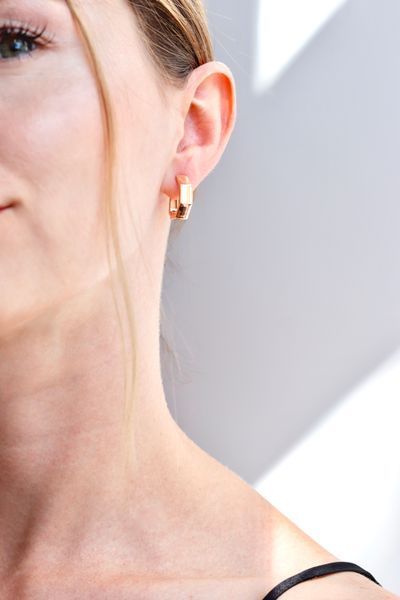 Lever Back Earrings in 14K/585 Rose Gold