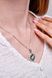 925 Sterling Silver Holy Virgin Mary of Seven Swards Pendant with Cubic Zirconia