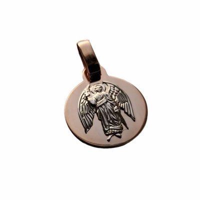 Pendant "Archangel Michael" in 14K Rose Gold