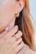 Ring in 14K/585 Rose Gold with Cubic Zirconia