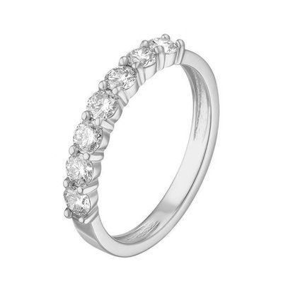 Ring in 14K White Gold with Diamonds