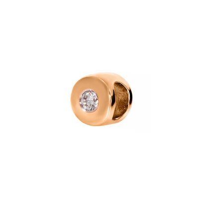 Pendant with Diamond in 14K Rose Gold