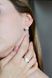 925 Sterling Silver Lever Back Clover Earrings with Mother of Pearl and Cubic Zirconia