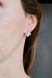 925 Sterling Silver Lever Back Clover Earrings with Mother of Pearl and Cubic Zirconia