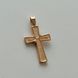 Jesus Chris Pendant in 14K Rose Gold