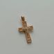 Jesus Chris Pendant in 14K Rose Gold