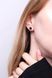 925 Sterling Silver Stud Earrings with Onyx