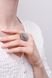 925 Sterling Silver Ring with 375 Gold