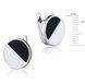 925 Sterling Silver Lever Back Earrings with Enamel