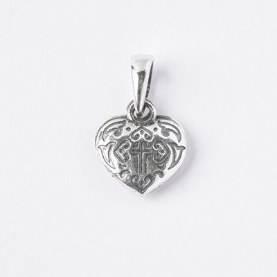 925 Sterling Silver Heart Pendant