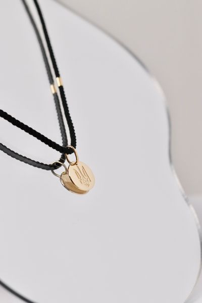 Tryzub Pendant in 14K/585 Rose Gold