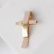 14K/585 Rose Gold Cross