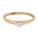 Ring in 14K Rose Gold with Diamond