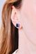 925 Sterling Silver Stud Earrings with Aventurine