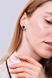 925 Sterling Silver Stud Earrings with Aventurine
