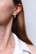 925 Sterling Silver Lever Back Earrings with Cubic Zirconia