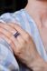 925 Sterling Silver Ring with Ulexite