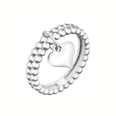 925 Sterling Silver Ring with Heart