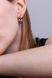 Drop Vyshyvanka Earrings in 14K/585 Rose Gold with Enamel