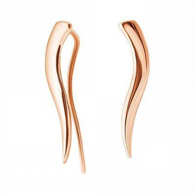 Ear Climber in 14K Rose Gold